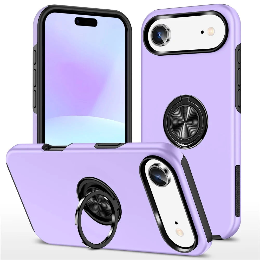 Ring Holder Kickstand Case Compatible with iPhone 17 Air