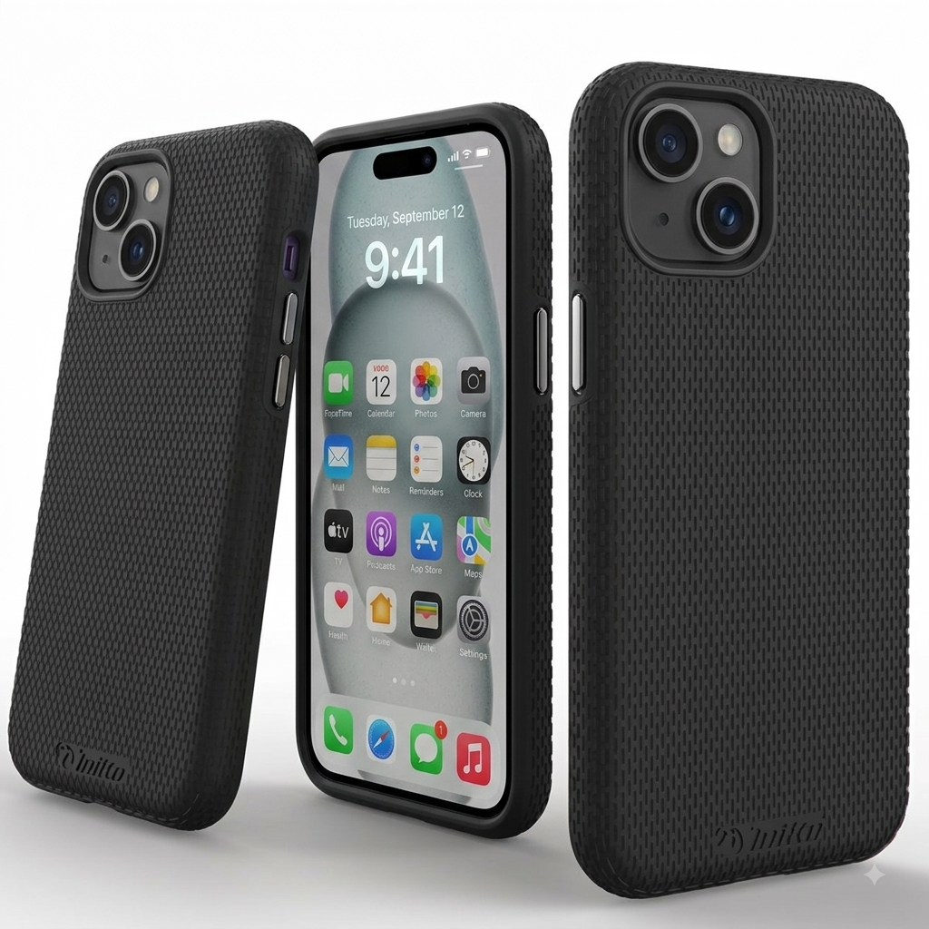 Dot Texture Case Compatible with iPhone 14 & 13