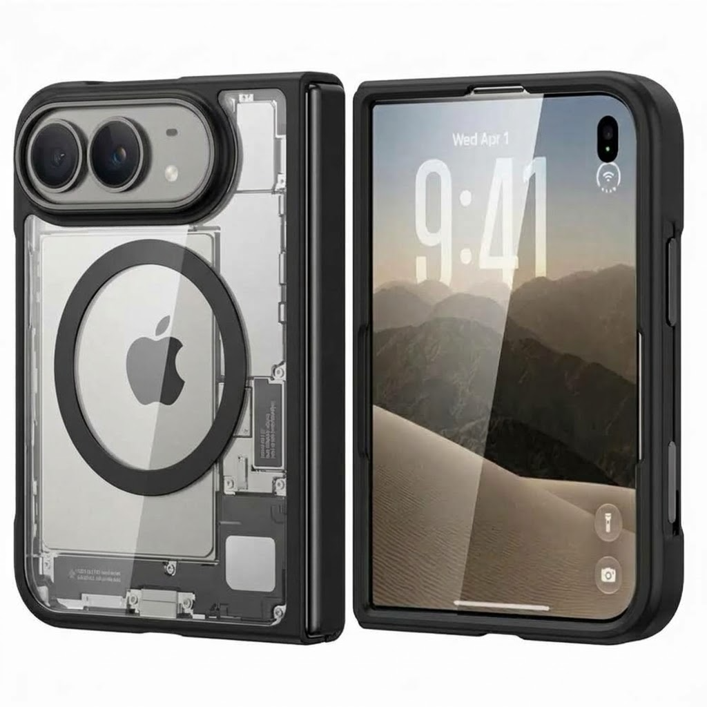 Clear Protective Case (Hybrid / MagSafe) Compatible with iPhone Duo