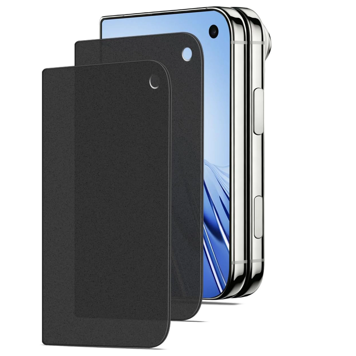 9H Privacy Tempered Glass Front Screen Protector Compatible with iPhone Duo