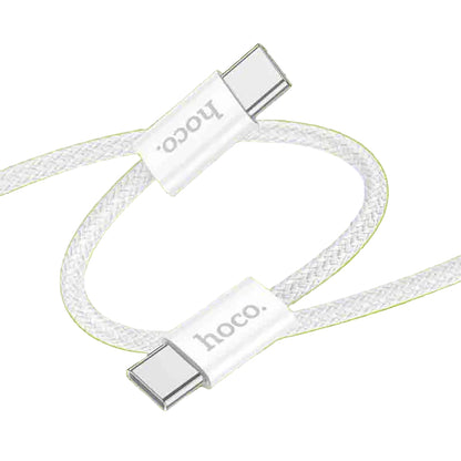 Hoco X104 60W Braided USB-C to USB-C Fast Charging Cable (3A)