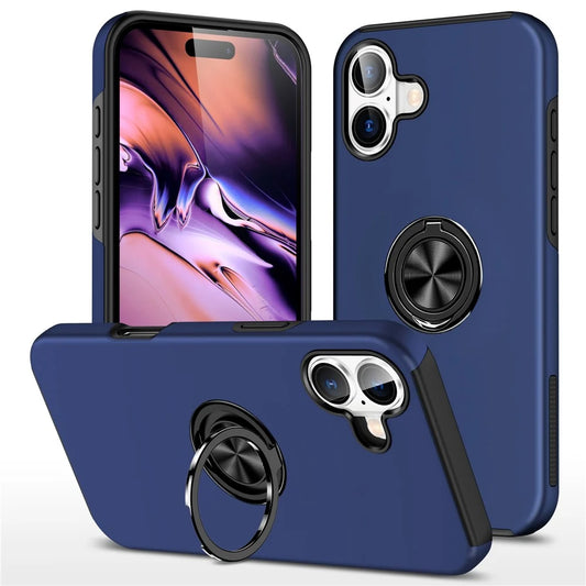 Ring Holder Kickstand Case Compatible with iPhone 17