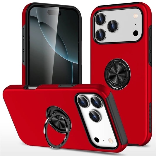 Ring Holder Kickstand Case Compatible with iPhone 17 Pro