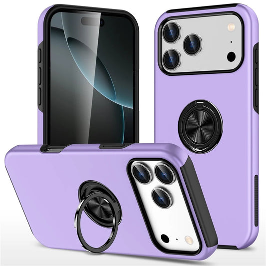 Ring Holder Kickstand Case Compatible with iPhone 17 Pro Max
