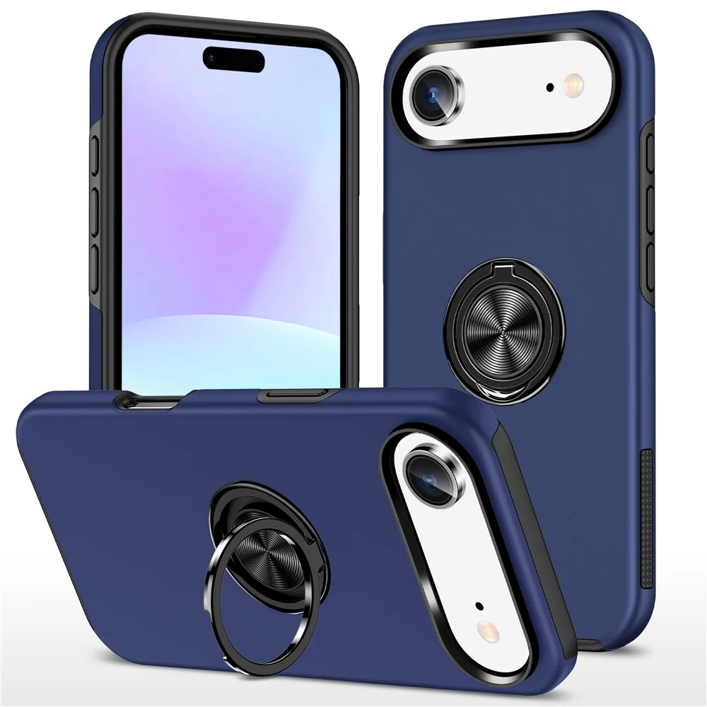 Ring Holder Kickstand Case Compatible with iPhone 17 Air