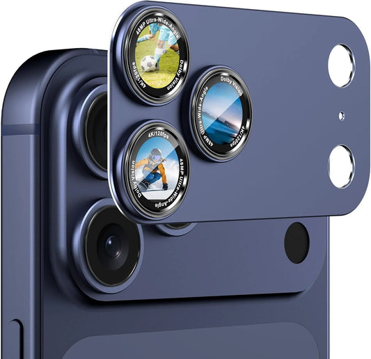 Integrated Full Cover Camera Lens Guard Compatible with iPhone 17 Pro Max