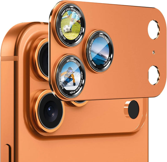 Integrated Full Cover Camera Lens Guard Compatible with iPhone 17 Pro Max