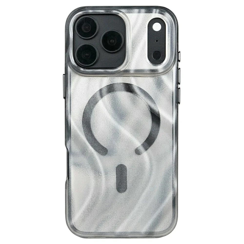 Glow Pearl Swirl MagSafe Case Compatible with iPhone 18 Pro & iPhone 17 Pro