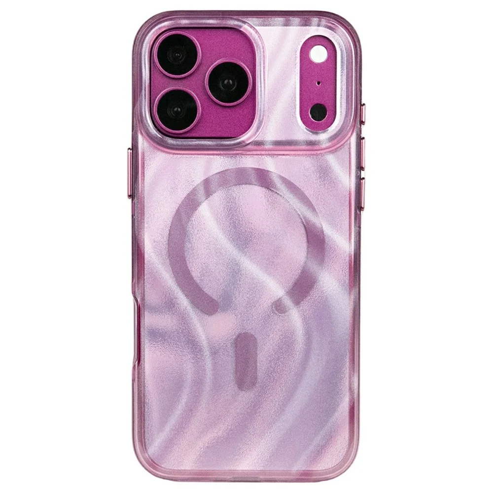 Glow Pearl Swirl MagSafe Case Compatible with iPhone 18 Pro & iPhone 17 Pro
