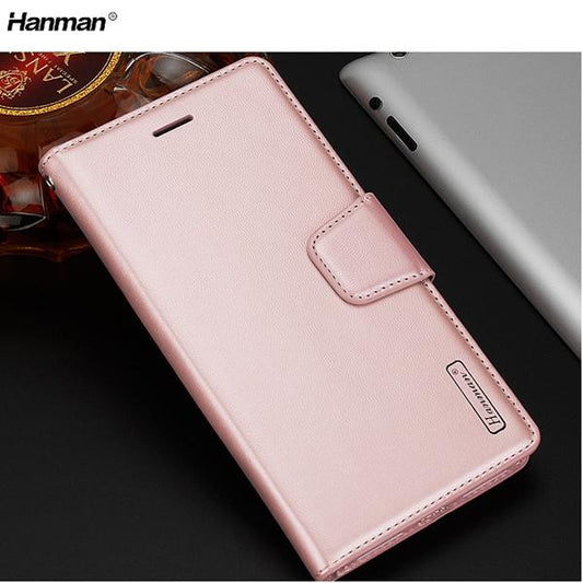 Hanman Leather Wallet Folio Case Compatible with Google Pixel 11 & 11 Pro