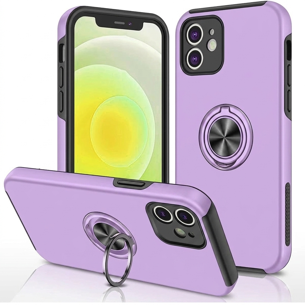 Ring Holder Kickstand Case Compatible with iPhone 16 Pro Max