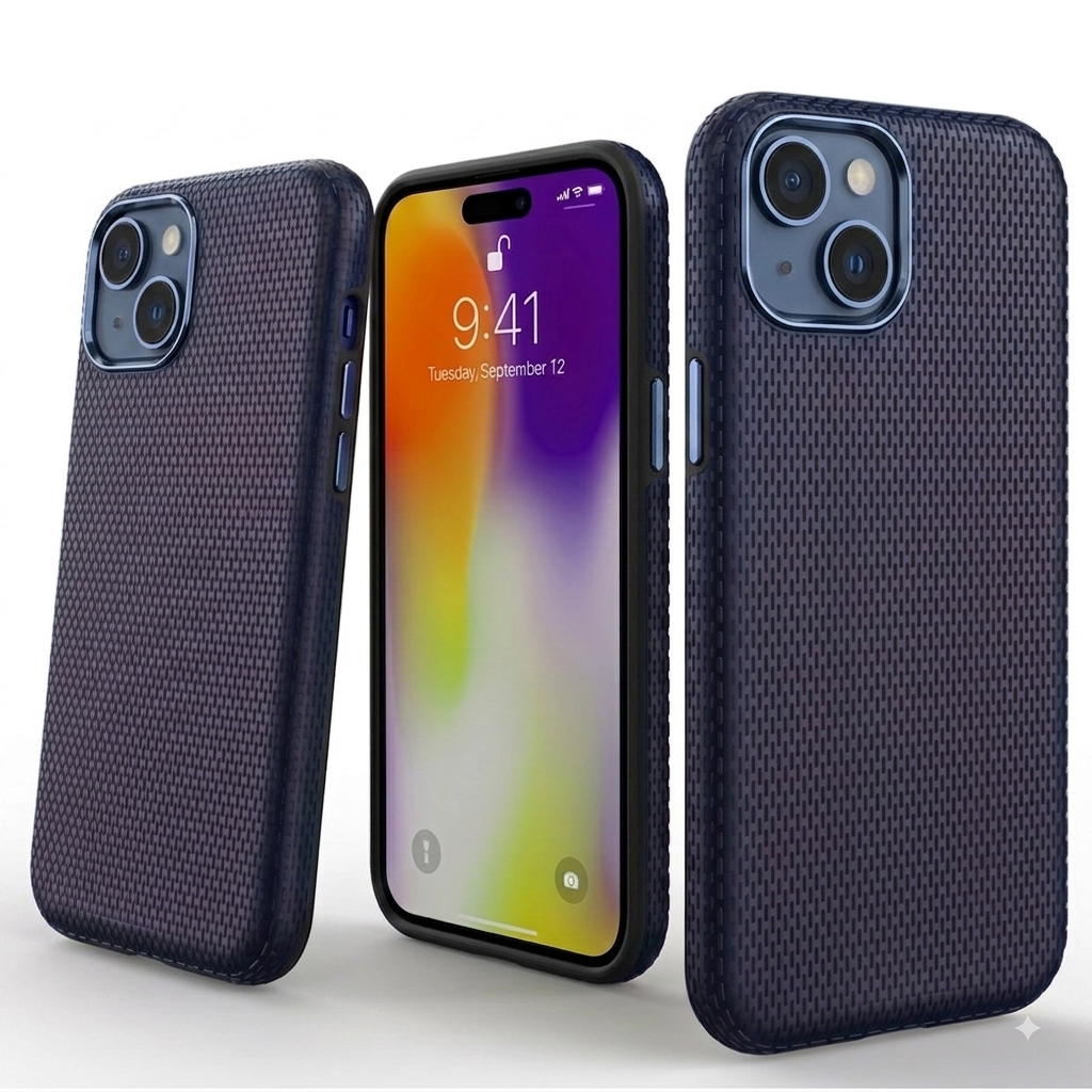 Dot Texture Case Compatible with iPhone 15