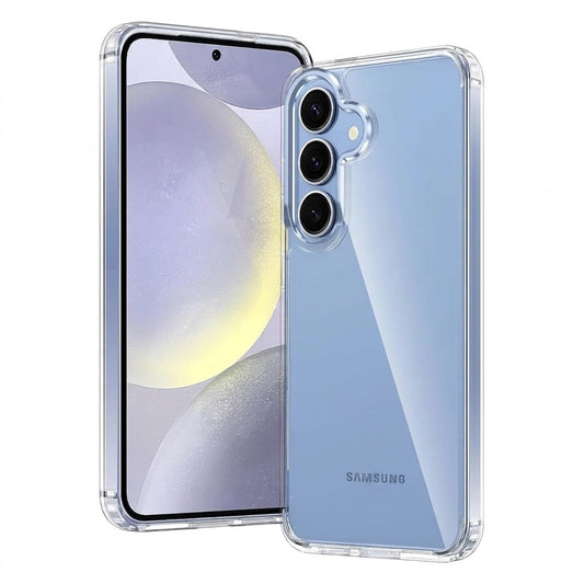 Clear Protective Case (Soft / Hybrid) Compatible with Samsung Galaxy S25 Plus