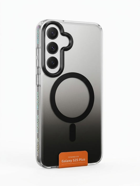 MagSafe Gradient Clear Case Compatible with Samsung Galaxy S25 Plus