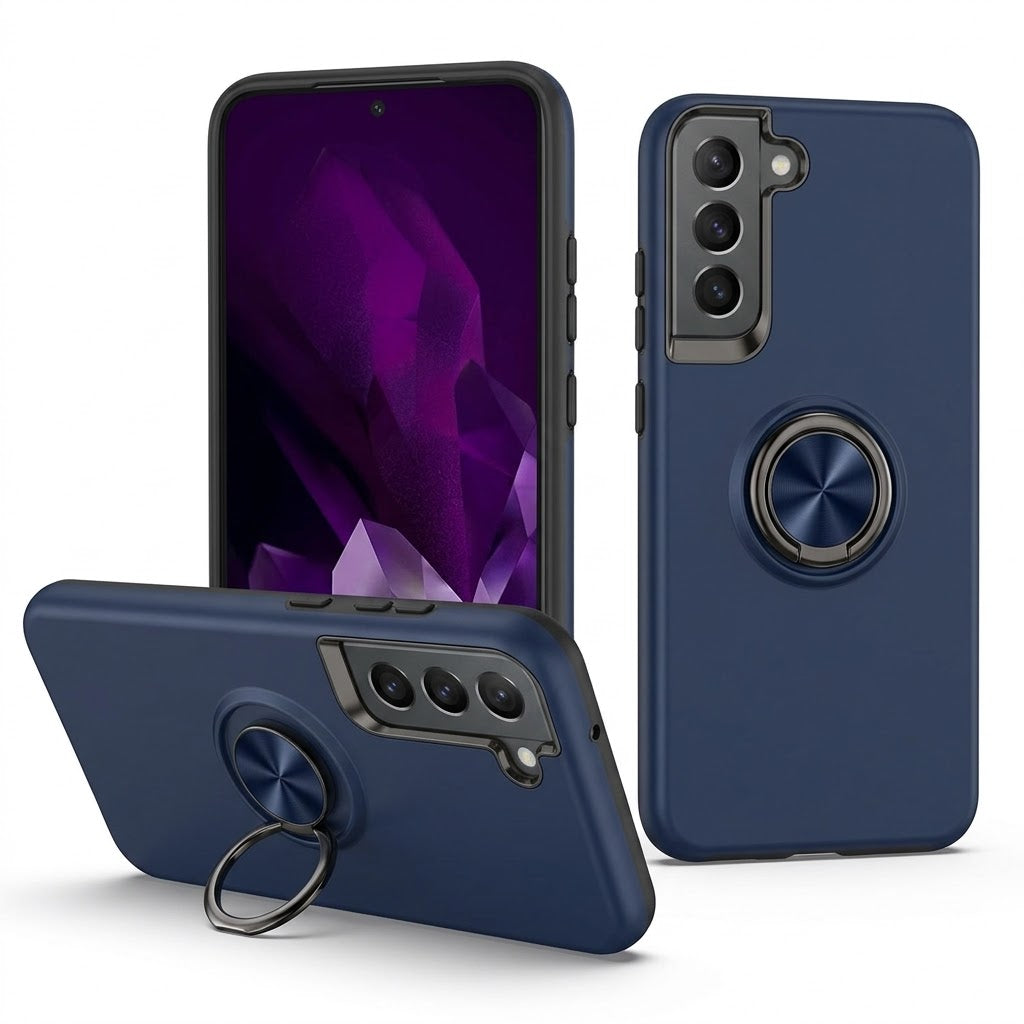 Ring Holder Kickstand Case Compatible with Samsung Galaxy S25