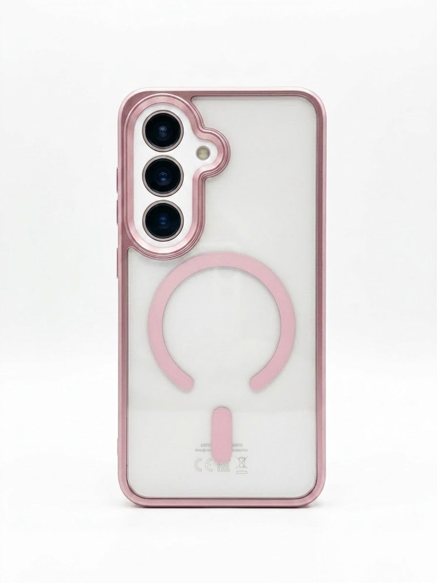 MagSafe Clear Accent Case Compatible with Samsung Galaxy S26