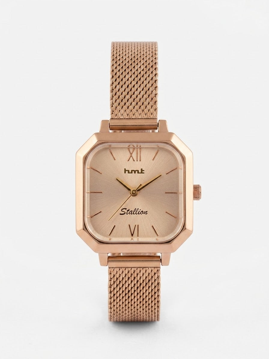 Square Gold Women’s Dress Watch