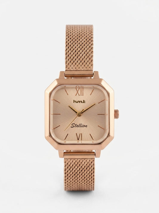 Square Gold Women’s Dress Watch