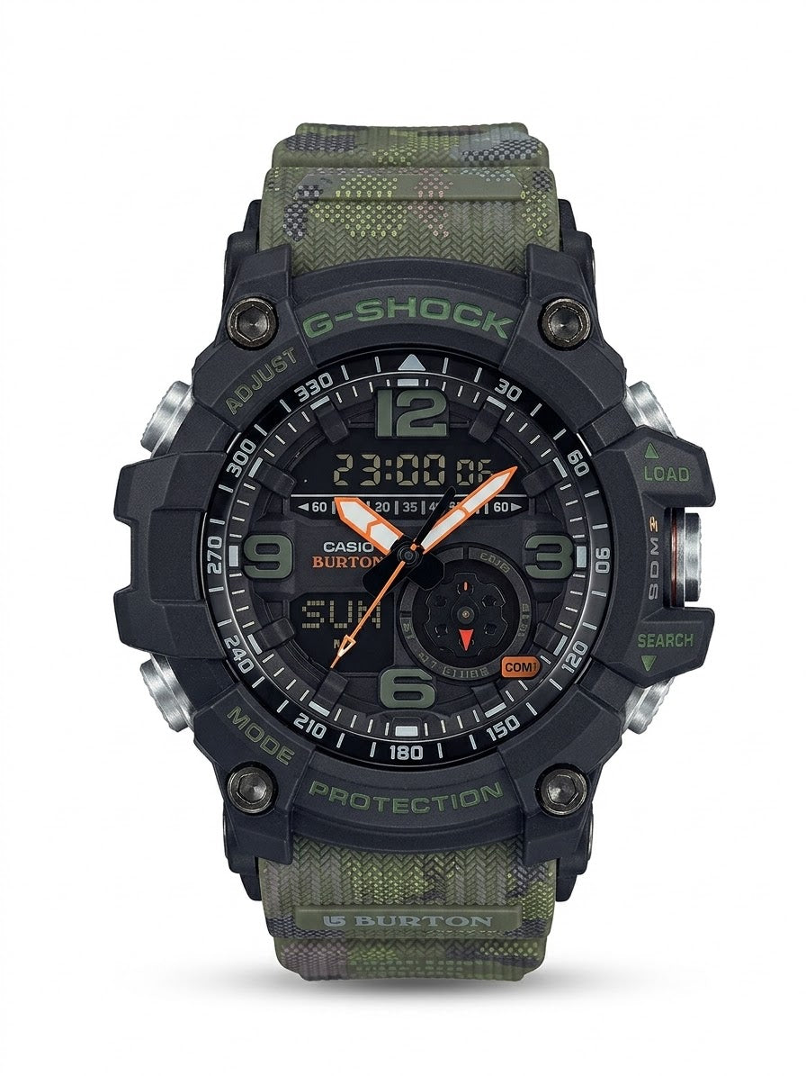 Men’s Tactical Ana-Digi Watch – Camo Resin Strap