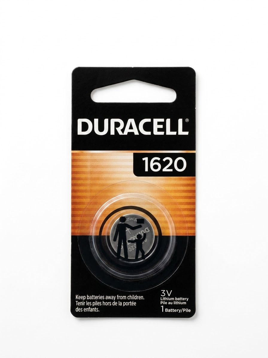 Duracell 1620 3V Lithium Coin Battery – 1-Pack