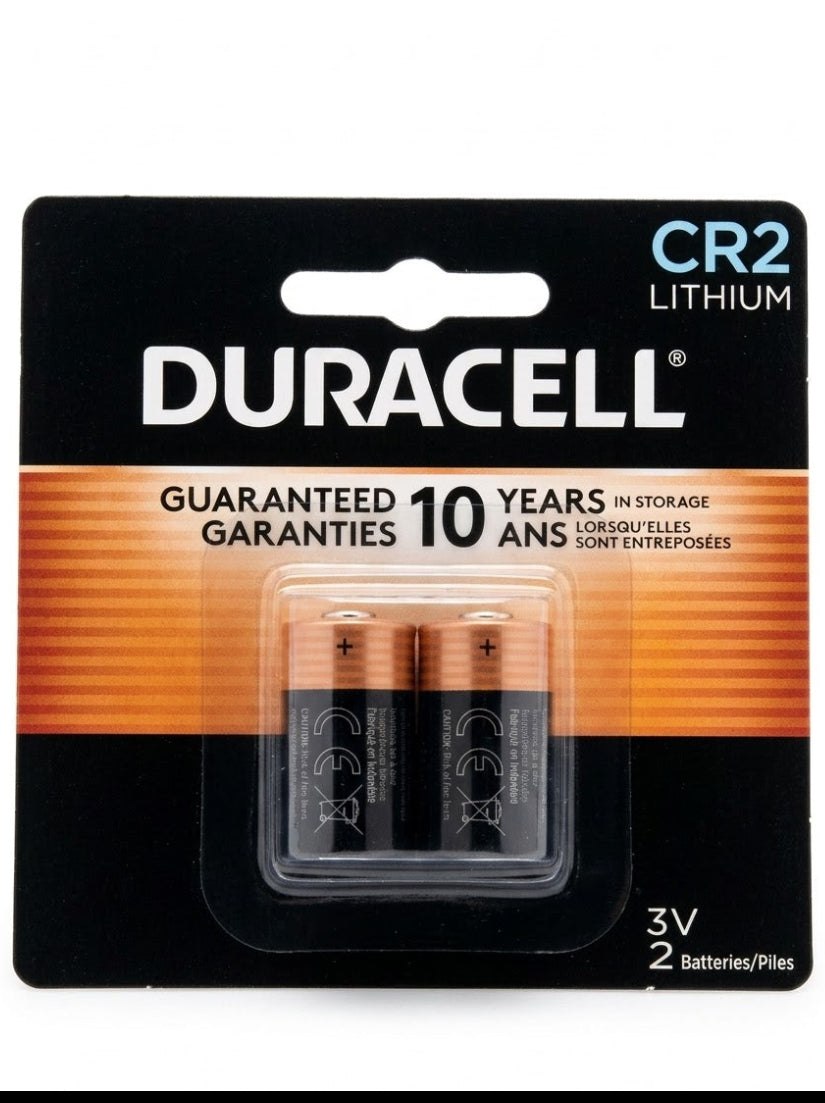 Duracell CR2 3V Lithium High-Power Batteries – 2-Pack