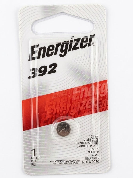 Energizer 392/384 1.55V Silver Oxide Button Battery – 1-Pack
