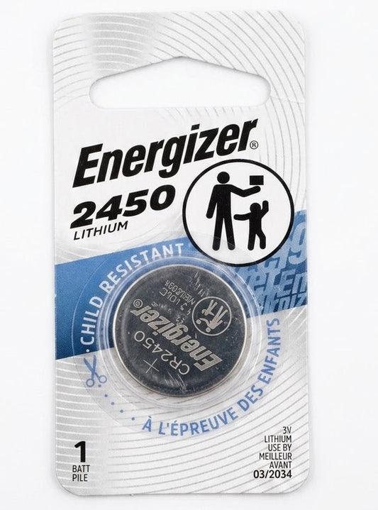 Energizer 2450 3V Lithium Coin Battery – 1-Pack