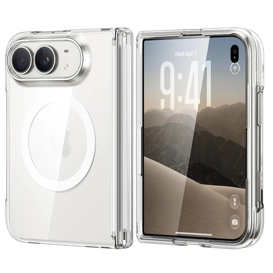 Clear Protective Case (Hybrid / MagSafe) Compatible with iPhone Duo