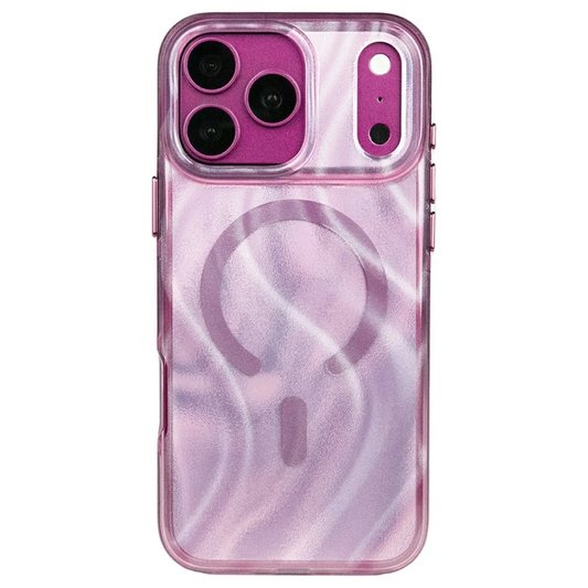 Glow Pearl Swirl MagSafe Case Compatible with iPhone 18 Pro Max & iPhone 17 Pro Max
