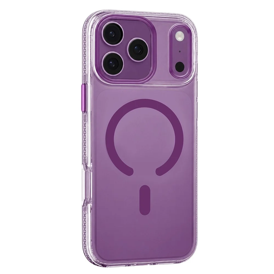 Clear Shockproof MagSafe Case with Color Frame Compatible with iPhone 18 Pro Max & iPhone 17 Pro Max