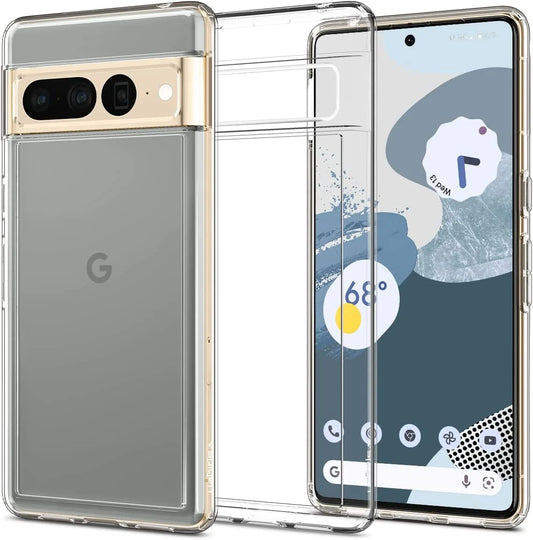 Clear Protective Case (Soft / Hybrid) Compatible with Google Pixel 10 & 10 Pro