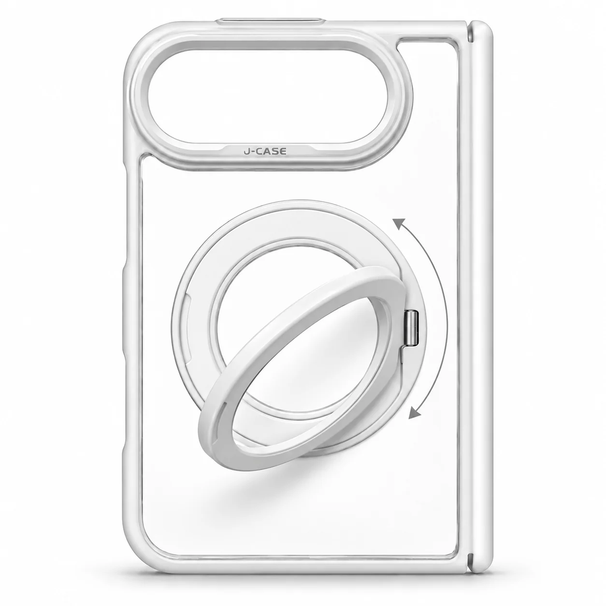 MagSafe Rotating Ring Holder Case with Hinge Protection Compatible with iPhone Duo