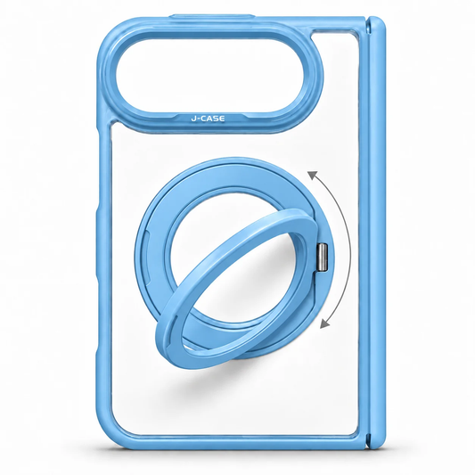 MagSafe Rotating Ring Holder Case with Hinge Protection Compatible with iPhone Duo