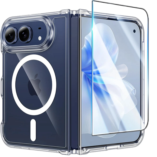 9H Clear Tempered Glass Front Screen Protector Compatible with iPhone Duo
