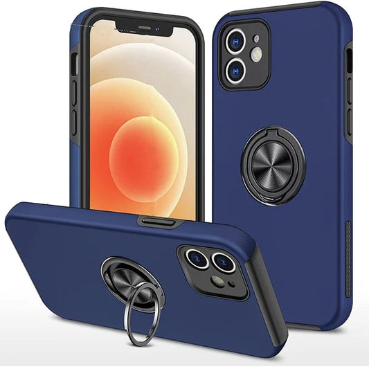 Ring Holder Kickstand Case Compatible with iPhone 16