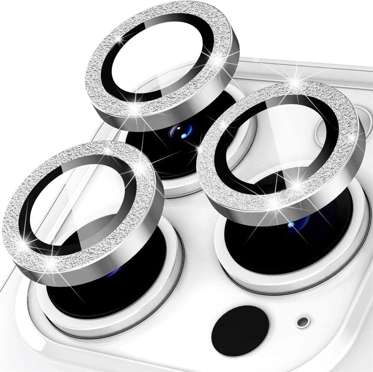 Camera Lens Protector Rings Compatible with iPhone 16 Pro / 16 Pro Max