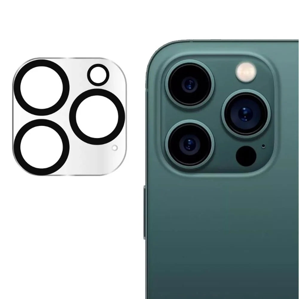 9H Ultra-Clear Tempered Glass Camera Lens Protector Compatible with iPhone (17, 16 & 15 Series)
